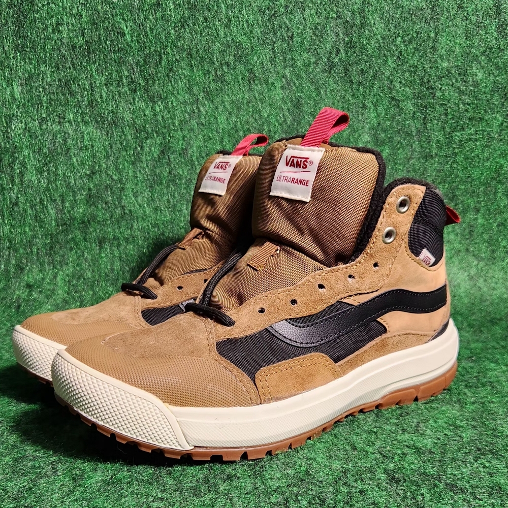 Vans UltraRange Exo Hi MTE-1 Boots Dachshund Brown Black Men Size 7 - Picture 4 of 10